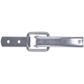 Horganyzott patentzár (békazár)  0/40 egyenes alaplappal