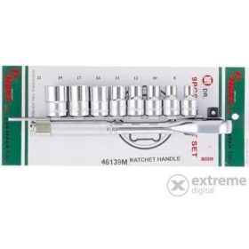 Hans 1/2" dugókulcs készlet, 9 részes (040103-0681)