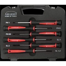 Műszerész csavarhúzó készlet vegyes  ABRABORO