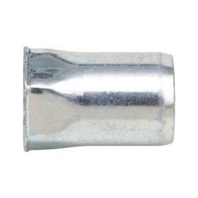   Szegecsanya, kis-, süllyesztett fejjel, hatlapú szárral  M6 x 16  (0,5-3,0 )   A2