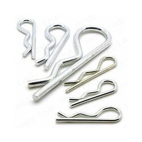 Rugós biztosító DIN 11024  3x60  Acél  Horganyzott