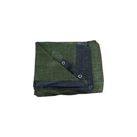   Takaróponyva, vízálló, de nem UV álló; 6×10m névleges méret, valós méret: 5,8×9,8m, PE, STANDARD, lefűző lyukak