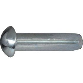 Hasított félgömbfejű szeg DIN 1476  3x6  Acél  Natúr