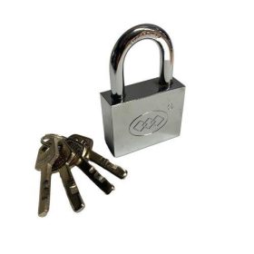 Lakat 50mm 4K. króm oldalmart kulcsos GS50 Bliszteres