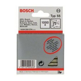   BOSCH Keskenyhátú kapocs; típus: 55, gyantázott 6 x 1,08 x 23 mm