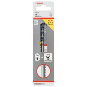   Bosch Accessories CYL-5 Keményfém Beton spirálfúró 6 mm Teljes hossz 100 mm Hengeres befogószár