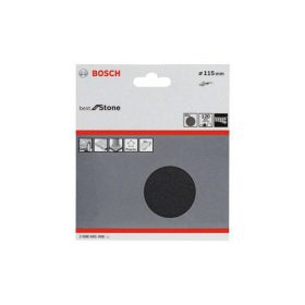   Bosch Accessories Csiszolópapír csiszolókoronghoz Tépőzárral, Lyuk nélküli Szemcsézet 120 (Ø) 115 mm