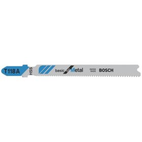   Bosch Accessories Szúrófűrészlap T 118 A - Basic for Metal