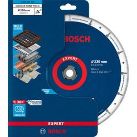 BOSCH EXPERT Gyémánt darabolótárcsa, Metal Wheel 230 mm