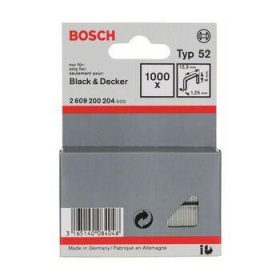 BOSCH Laposhuzal-kapocs, típus: 52 12,3 x 1,25 x 6 mm