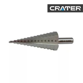 Lépcsős fúró 4-30mm HSS Crater