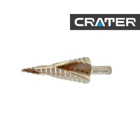 Lépcsős fúró Spirális 4-30mm HSS