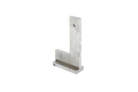 Derékszög lakatos talpas  100x60mm