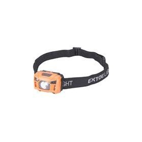   LED fejlámpa, 3 W, CREE XPL, 100 Lumen; tölthető akkuval, 3 funkció (teljes/ 1/2 fényerő, villogás), fehér+piros