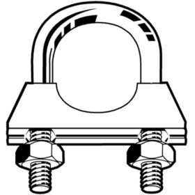 Kipufogó bilincs  52 mm