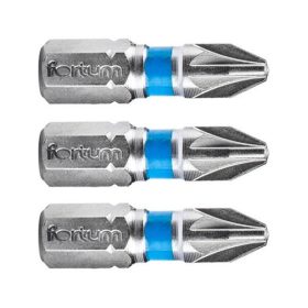 Behajtóhegy PZ, 3 db, S2 acél; PZ 2×25mm, bliszteren