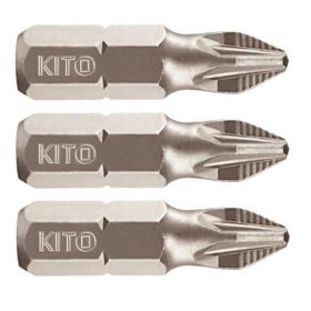 Behajtóhegy PZ, 3 db, S2 acél; PZ 2×25mm, ACR, bliszteren