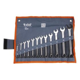 Csillag-villás kulcs klt.  12db  6-24mm