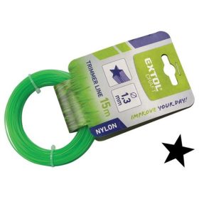   Damil szegélynyíró géphez 2,4 mm csillag keresztmetszetű, 15m