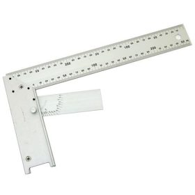 Asztalos derékszög, alumínium ; állítás:0-90fok 300mm