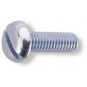 Domborúfejű egyeneshornyú DIN 85  M4x5  4.8  Horganyzott