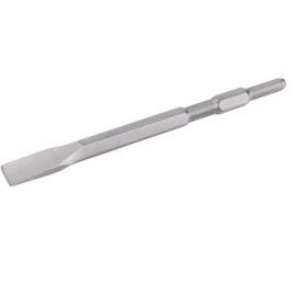 Betonvéső lapos, HEX; 280/50 mm, (szár átm:17 mm)