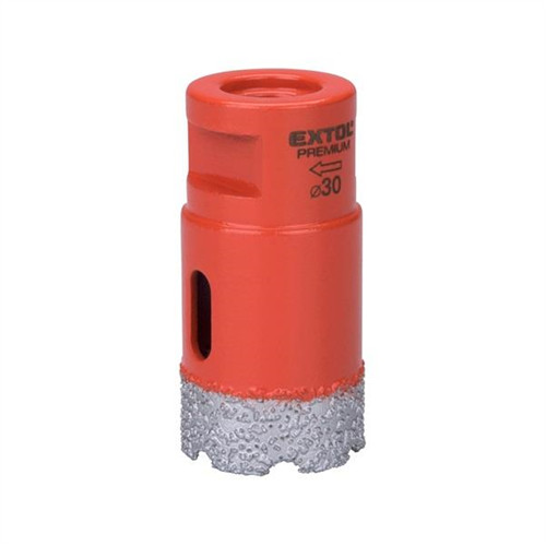 Körkivágó csempére, gyémánt vágóél; 25mm × M14, sarokcsiszolóba fogható