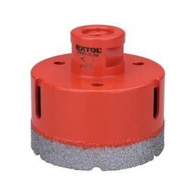   Körkivágó csempére, gyémánt vágóél; 75mm × M14, sarokcsiszolóba fogható