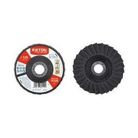   Lamellás csiszoló INOX, acél és ALU munkadarabok csiszolására, 125×22mm; P320 (darabáras, de csak ötösével rendelhető)