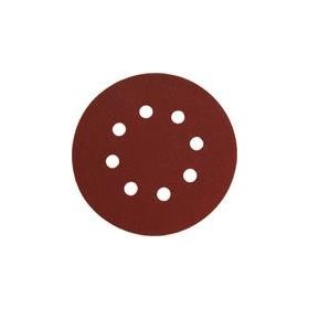 Fibertárcsa, lyukas, tépőzáras  125x22  P80