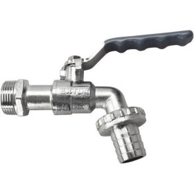 Kerti kifolyócsap, karos, tömlővéges; 3/4", 230g