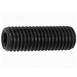 Bkny hernyócsavar lapos véggel DIN 913  3/8"x3/8"  UNC