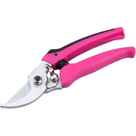   Metszőolló, virágokhoz, max.:15 mm átvágás, hossz.:17 cm, mellévágó, rózsaszín, Extol Lady