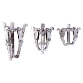   Csapágylehúzó klt., krómozott, 3db; 75mm 2 karmú, 100mm 3 karmú, 150mm 3karmú