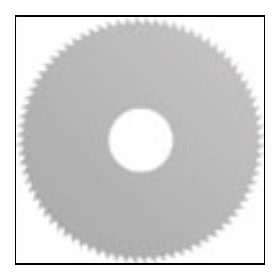 Fűrésztárcsa 50x1,2x13 HSS Sűrű