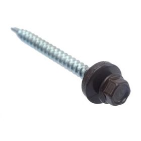   Fűzőcsavar fémhez-fém  4,8x19  RAL8017  ( Csokoládébarna )