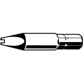 BIT behajtó 2 furatos biztonsági csavarhoz M6