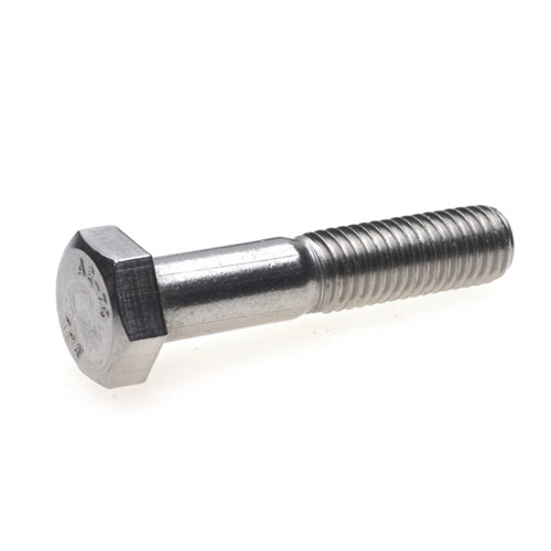 Hatlapfejű csavar részmenettel DIN 931 UNC  5/8"x3 1/2"A4